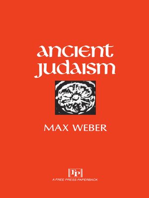 cover image of Ancient Judaism